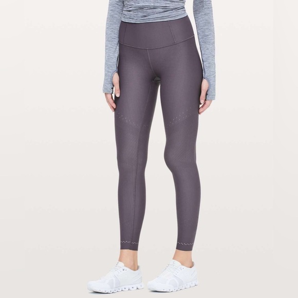 Lululemon Women’s Zoned In Tights in Moonphase Greyish Purple Size 6 - Picture 4 of 17
